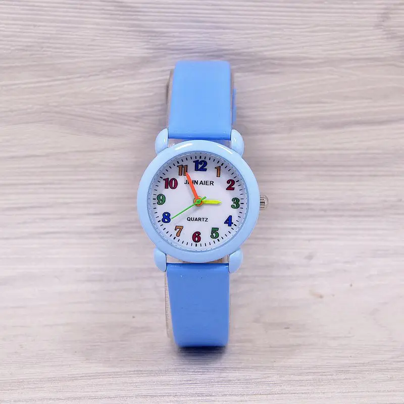Children Watch Fashion Brand Watches Quartz Wristwatches Kids Clock boys girls Students Wristwatch Multicolor watch plate