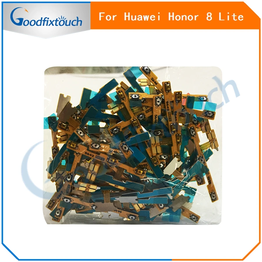 HW0083 For Huawei Honor 8 Lite Power Switch On Off Volume Button Up Down Key Flex Cable Ribbon Replacement Parts  (2)