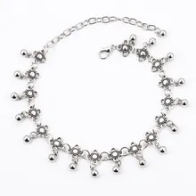 Богемное колье в стиле ретро из тибетского серебряного сплава длинное ожерелье на цепочке женские чокер массивные ювелирные изделия YWHS3052