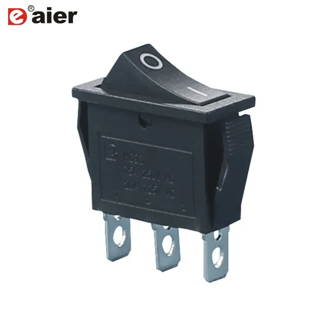 Interruptor basculante de 3 pines y 2 posiciones, T105, 250V, 15 Amp, SPDT, 10*28MM, 20A, 125VAC, sin luz, 5 uds. Interruptor basculante de 3 pines y 2 posiciones, T105, 250V, 15 Amp, SPDT, 10*28MM, 20A, 125VAC, sin luz, 5 uds.