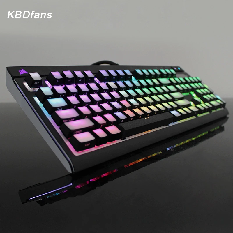 Front/Side Printed Backlit Keycaps 104/87 ISO ANSI layout Translucidus Backlit abs Keycaps For Corsair K65 K70 Logitech G710 Front/Side Printed Backlit Keycaps 104/87 ISO ANSI layout Translucidus Backlit abs Keycaps For Corsair K65 K70 Logitech G710