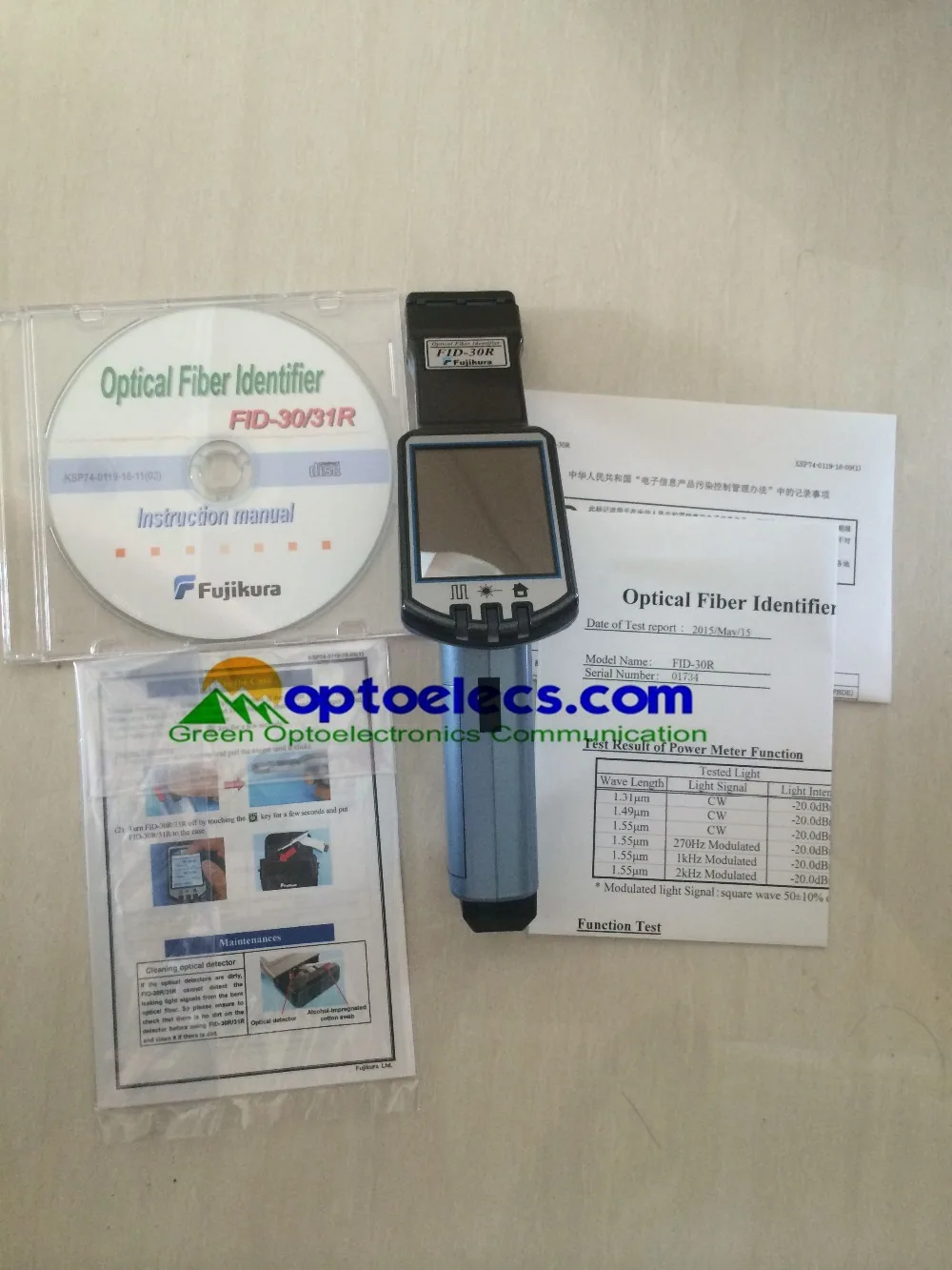 Free-Shipping-Fujikura-FID-30R-31R-Live-Fiber-Identifier-Optical-Fiber-Identifier-OFI (2)