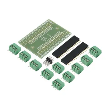 

Blue Expansion Board Terminal Adapter DIY Kits for Arduino NANO IO Shield V1.0 Application IN Calculator