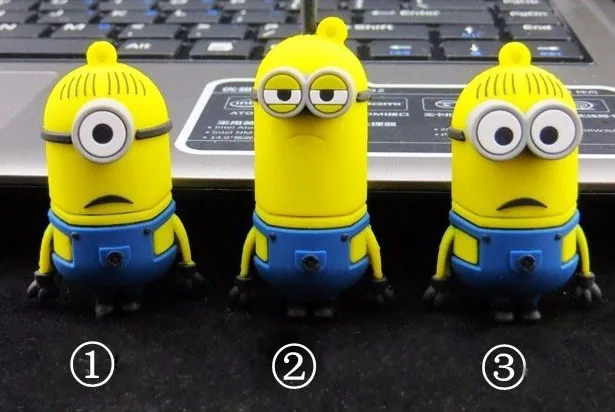 

Cartoon Cute Minions Disk USB Stick Memory Pendrive Stick Storage Device USB Flash Drive 128GB 64GB 32GB 16GB 8GB Pen Drive