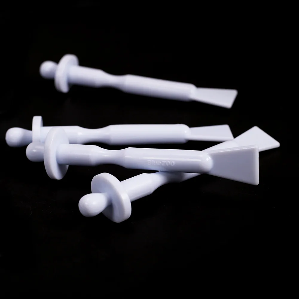 10PCS 2 In 1 Nasal Hair Remover Cleaning Plastic Mask Smear Wax Body Hair Removal Applicator Sticks Recycle or Disposable TSLM1