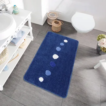 

Dot Cartoon Fish Jacquard Mat Carpet Mats for Living Room Kitchen Bedroom Non-Slip Floor Mats Area Rug Doormat
