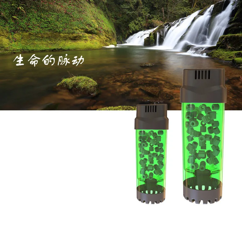 

Sponge Filter Aquarium Fish Tank Filter with Submersible Air Pump and Biochemical Sponge Filter for Water Circulation