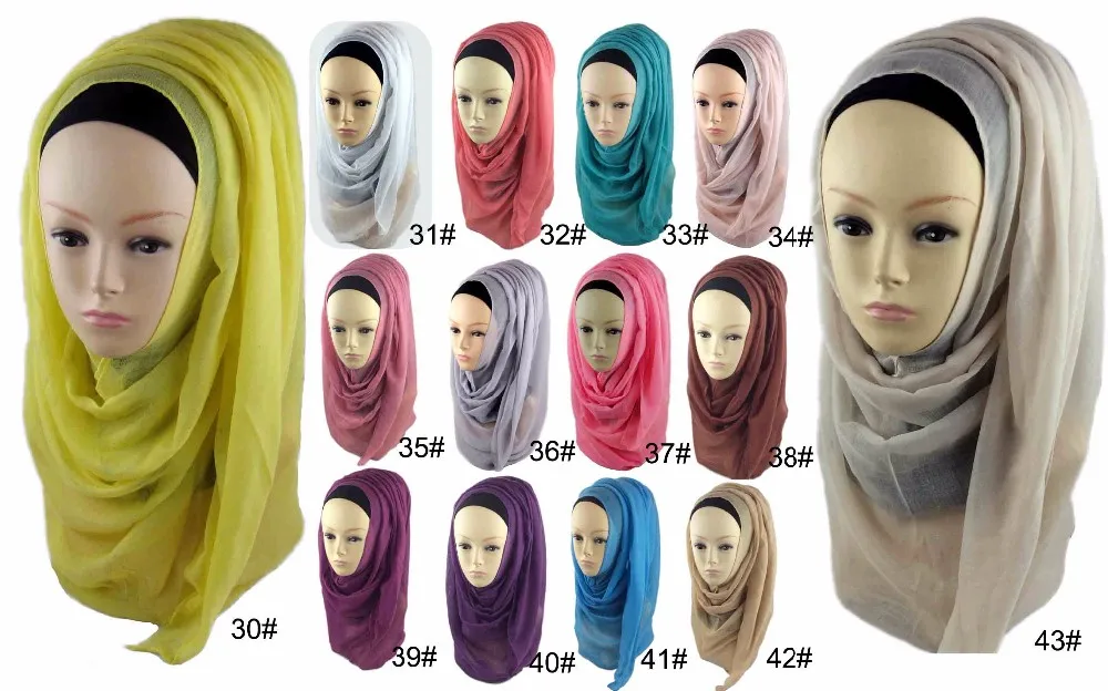 paris yarn plain hijab-3