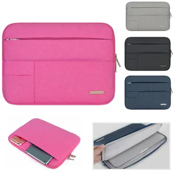 

Sleeve Pouch Case For Macbook Air 11 Pro 13 New Nylon Laptop Bag Solid Line Sleeve For Notebook Bag Case For Macbook Pro 13 Bags