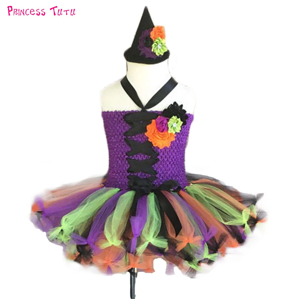 halloween witch tutu dress