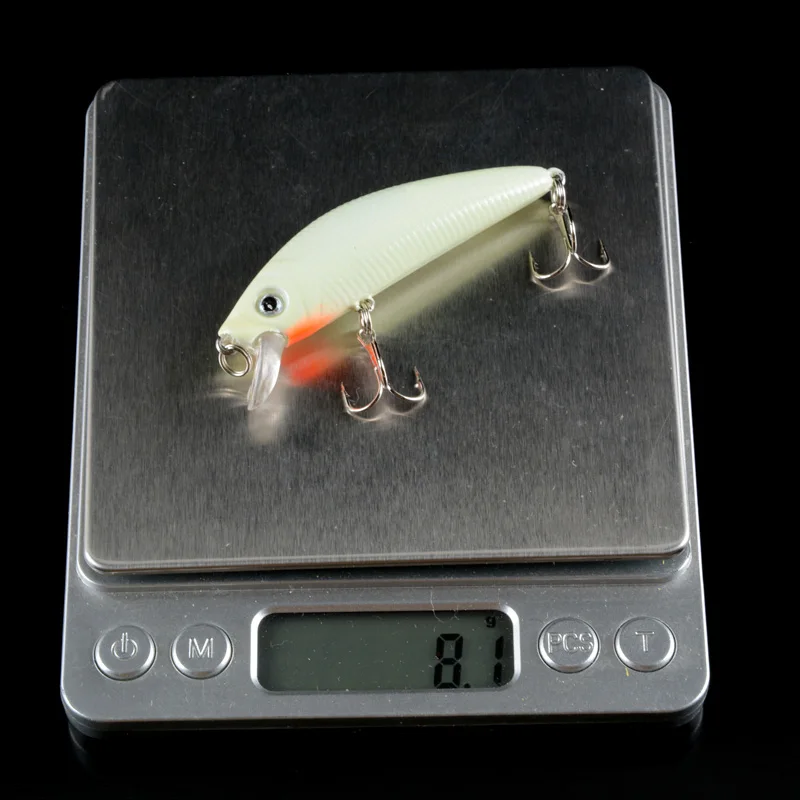3D гольян ночь пластиковая рыболовная приманка кривошипная приманка Крючки бас приманка для рыбы снасти Y089