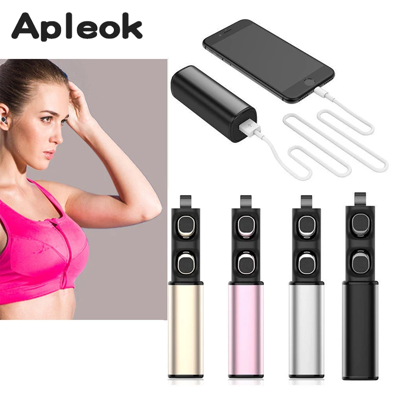 

Bluetooth Earphone for samsung galaxy s7 Small Wireless Earbuds TWS K8 Bluetooth Headset With Charger Box For Iphone xiaomi mi6