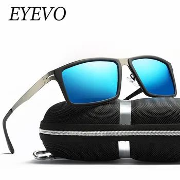 

EYEVO Brand Fashion Polarized Sunglasses Men For Driving Eyewear UV Protection Designer Sun Glasses Square Oculos