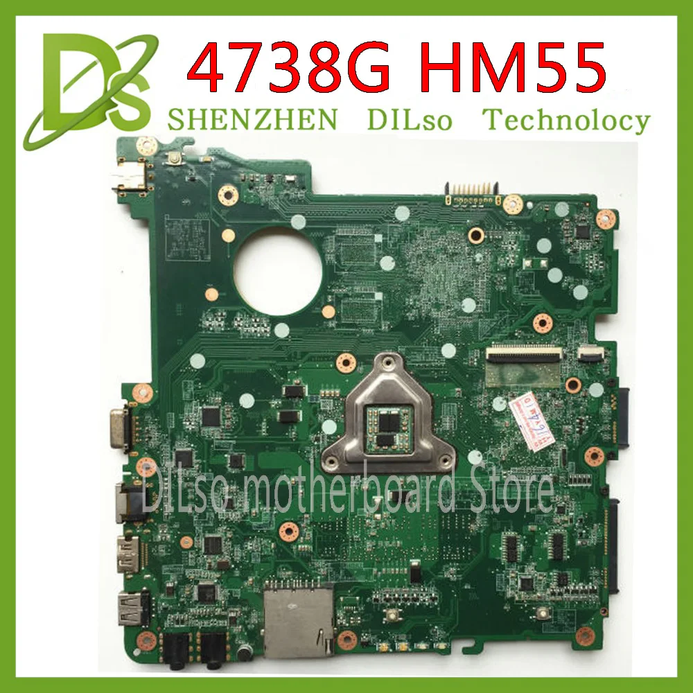 KEFU DA0ZQ9MB6C0 MBR9Y06001 لشركة أيسر أسباير 4738 4738G 4738Z 4738ZG اللوحة المحمول اختبار HM55 DDR3 اللوحة الأصلية