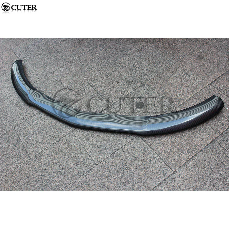 W176 A200 A250 A45 AMG углеродное волокно передний бампер спойлер для Mercedes Benz A260 2013