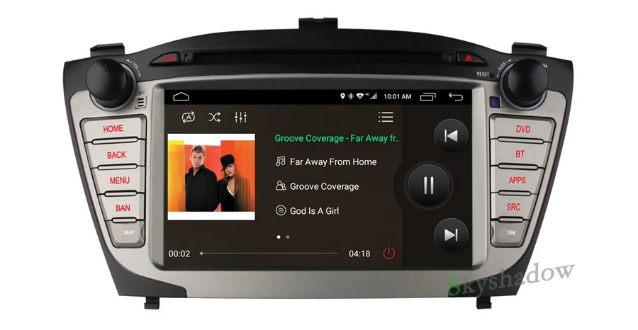 Discount C500 1024X600 4G SIM Android 6.0 Car DVD Player For Hyundai IX35 Tucson 2009-2014 RDS Radio GPS Bluetooth wifi 2GB RAM 16GB ROM 7