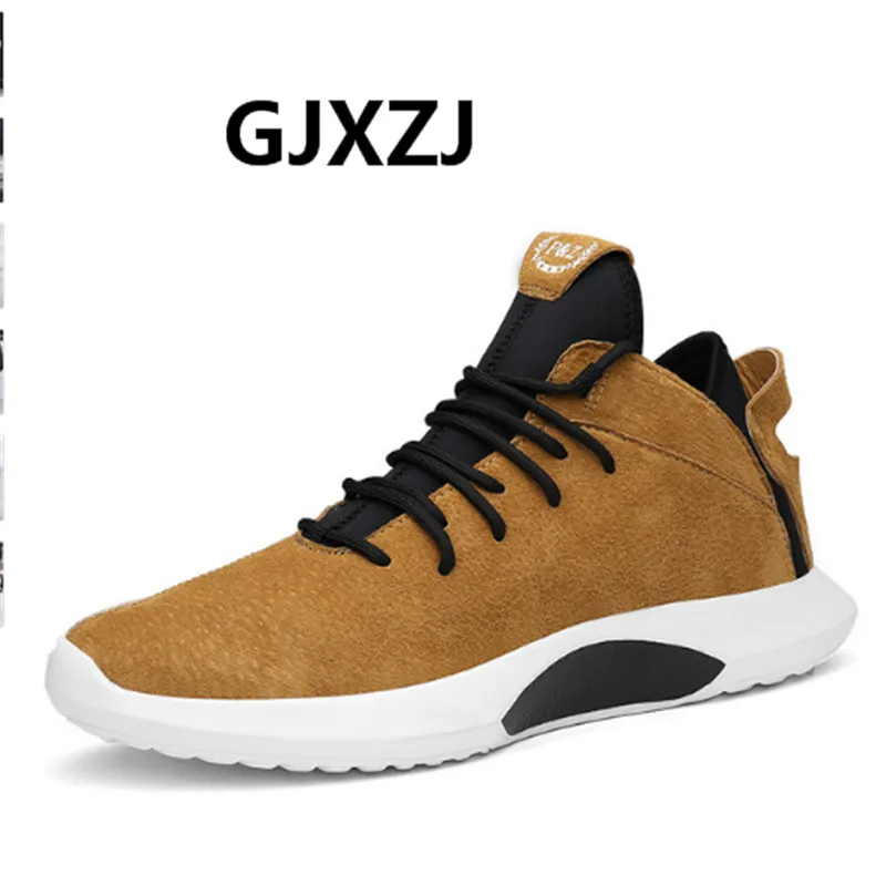 

GJXZJ 2019 new all season running men's lace sports training shoes outdoor sports running men's shoes