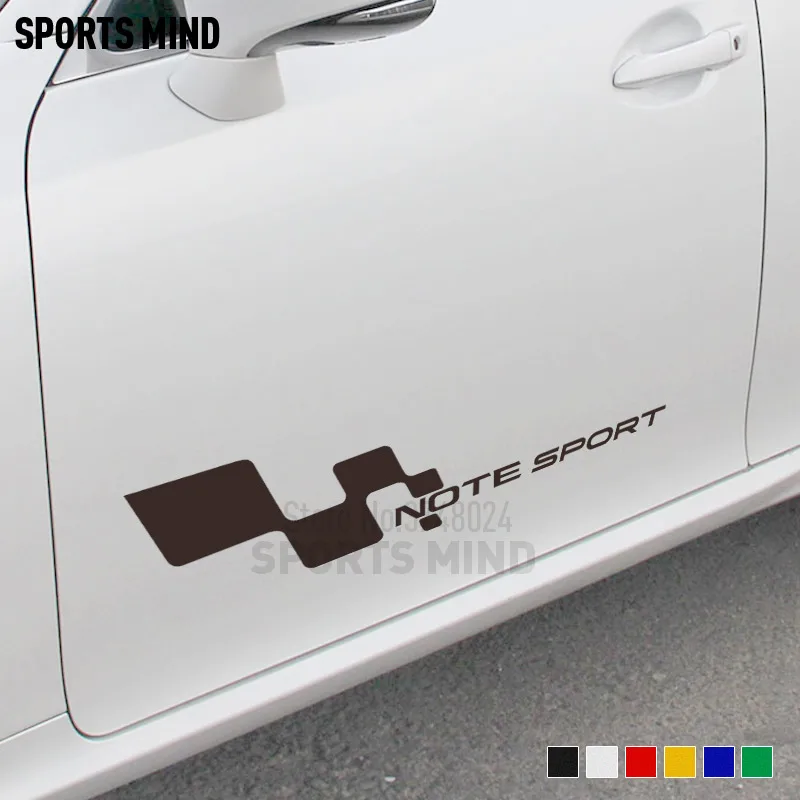 

5 Pairs Customizable Car Styling Automobiles Car Stickers Decal For Nissan Note Nismo Sticker For Car Accessories