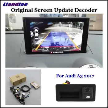 

For Audi A3 MQB/8V 2017 2018 2019 Car Original Display Update System Rear Reverse Parking Camera Digital Decoder Display Plug