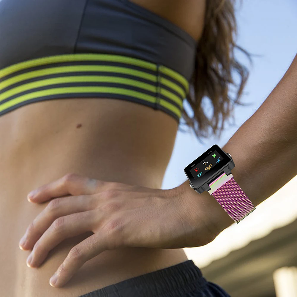 Ремешок для часов Milanese из нержавеющей стали Garmin Vivoactive Acetate|bracelet garmin|garmin braceletgarmin