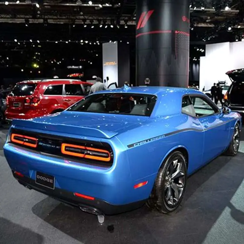 Для Dodge Challenger задний спойлер Высокое качество ABS Материал грунтовка цвет украшение в виде хвостового крыла