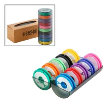 Новые многоцветные 10 осевые рыболовные снасти универсальные портативные рыболовные аксессуары 62 мм* 122 г 256 супер качество Рыболовная коробка для инструментов