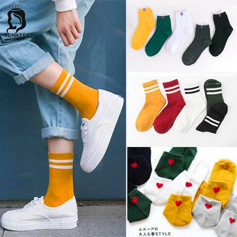 Harajuku Funny Socks Women Various Colors Female Cute Sock Womens Designed School Students Females Korean Style Trendy Ladies