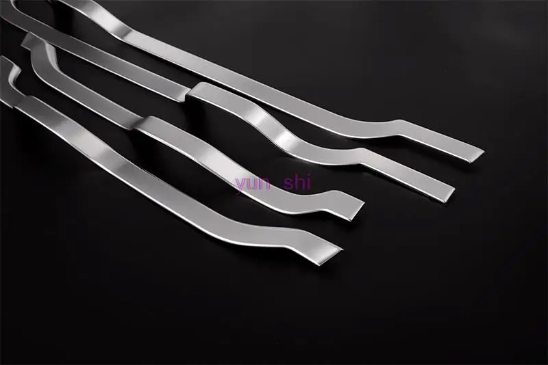 Car stying chromeplate body adornment door plank of door inside molding decorative thread decoration for Land Rover Discovery 4