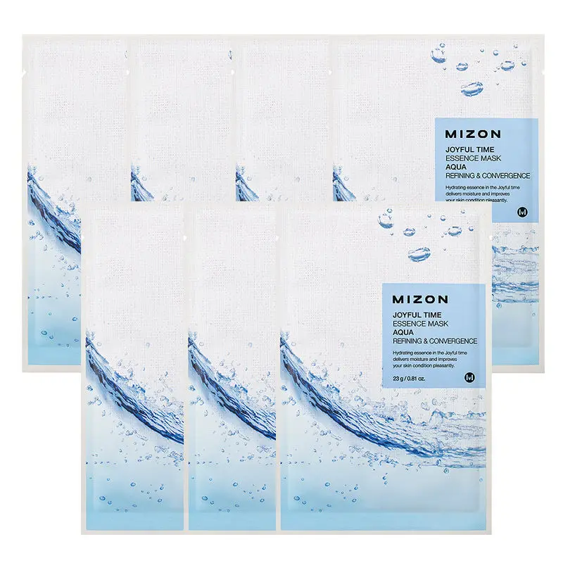 MIZON Joyful Time Essence Mask AQUA Face Mask Moisturizing Whitening