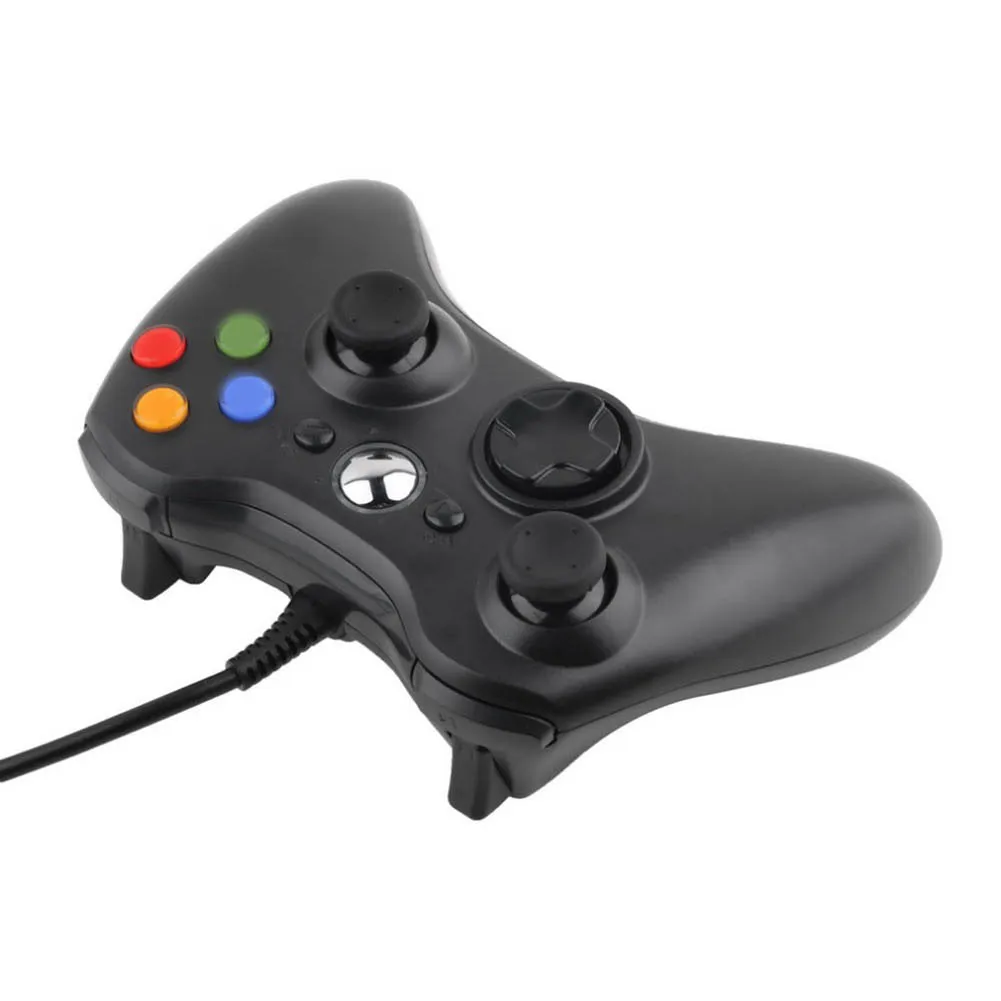 4 Colors USB Wired Joystick Gamepad Gaming Controller for Microsoft Xbox Slim 360 Win7 Game Controller Gamepad Ergonomic Design 4 Colors USB Wired Joystick Gamepad Gaming Controller for Microsoft Xbox Slim 360 Win7 Game Controller Gamepad Ergonomic Design