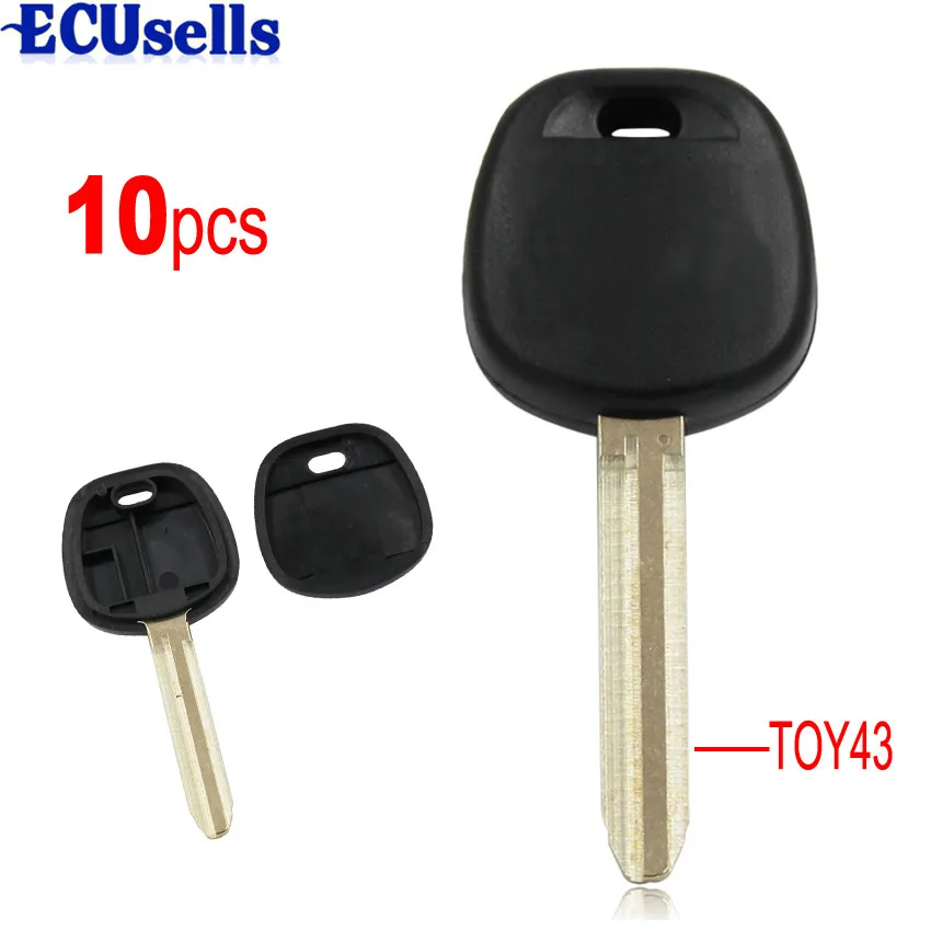 

10PCS/LOT, Key Shell Toy43 For Toyota (inside available for TPX1,TPX2 Chip and Carbon chip)