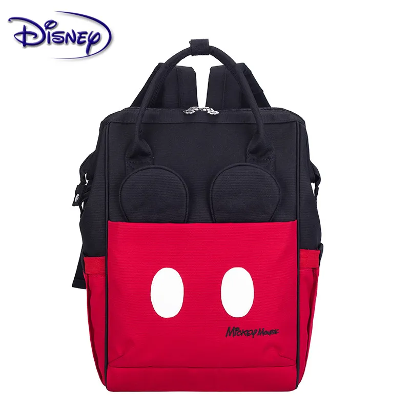 Disney новая сумка для мамы, модная Большая вместительная сумка для мамочки, сумка на плечо с Микки из мультфильма, сумка для мамы и ребенка