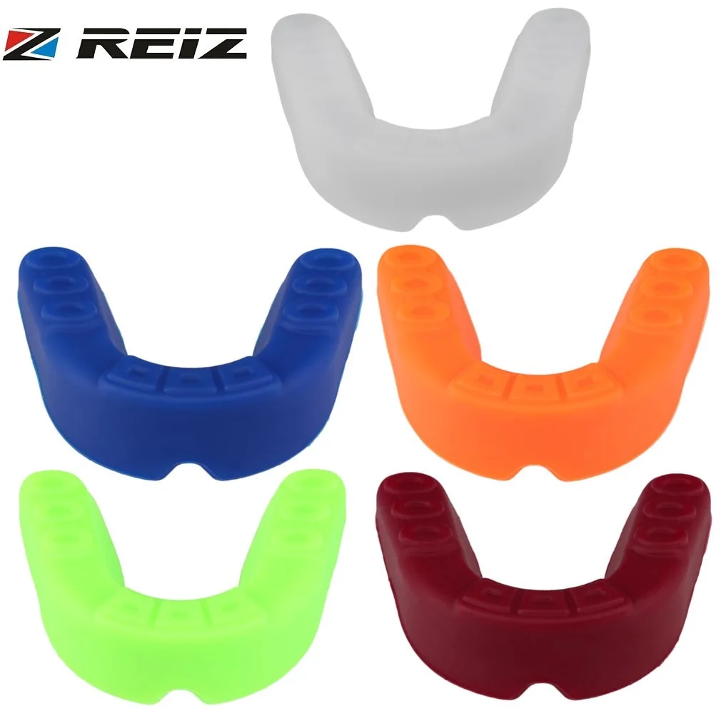 REIZ Hot Adult Sports Mouth Guard Teeth Protectors Gum Shield Grinding