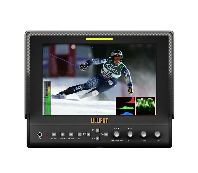 Аксессуары для фотостудии Lilliput 663 7 дюймов ips 1080 P HDMI в HD монитор для DSLR Full HD видеокамеры для Canon 5D2 5D3 II