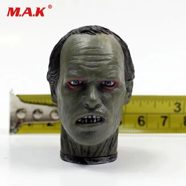 Best Offers Headplay 1/6 Scale TA02-04 Walking Dead Zombie Head Sculpt Model F12" Figure Body Head Carving Toys Collection