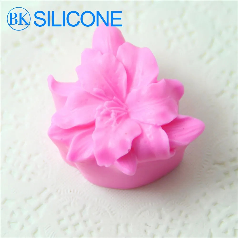 Aliexpress.com : Buy 3D Lily Flowers Silicone Soap Molds ...