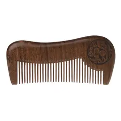 Щетка для волос сандалового дерева расчески статического естественно расческа гребень здравоохранения инструмент