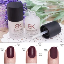 15 мл волшебный Супер Матовый преобразующий ноготь лак верхнее покрытие матовое масло для ногтей