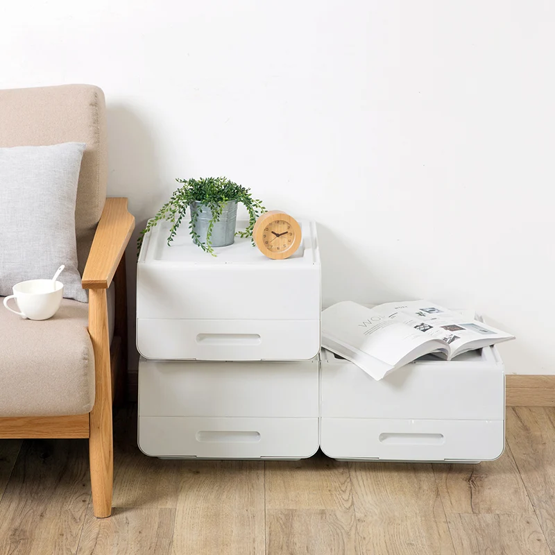 

Flip Storage Box Can Be Stacked Wardrobe Storage Box Clothes Debris Plastic Storage Box Children's Toy Storage Box