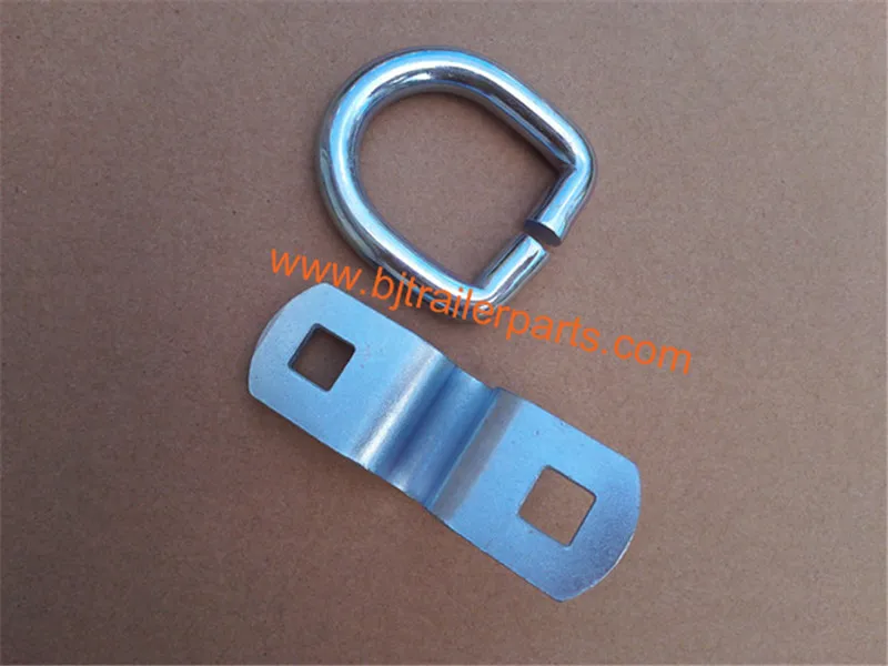 D ring trailer deck ring cargo lashing ring tie down ring trailer parts,trailer screwed D ring,trailer rope ring 4