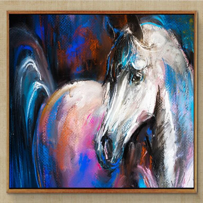 Wallpapers YOUMAN Custom Wallpaper Large Wall Decor Horse Wall Murals Paintings for Living Room Modern Home Decor Ideas TV Room