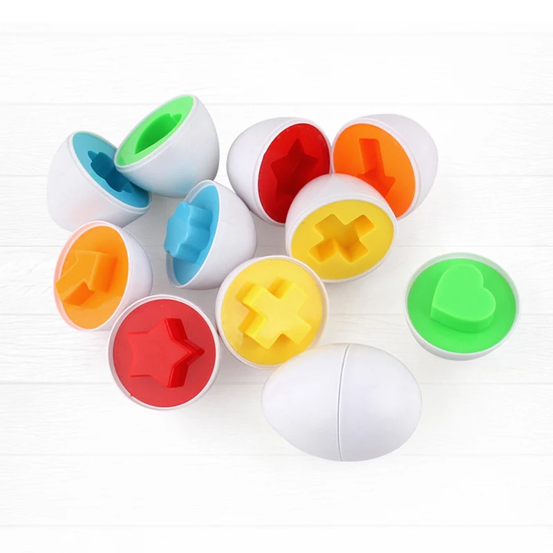 3pcs/6pcs Random Color Learning Education Math Toys Smart Eggs 3D Puzzle Game For Children Popular Math Toys Mixed Shape Eggs 3pcs/6pcs Random Color Learning Education Math Toys Smart Eggs 3D Puzzle Game For Children Popular Math Toys Mixed Shape Eggs