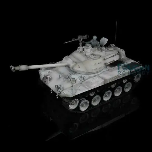 Henglong 1/16 снег 6,0 версия инфракрасный боевой Модернизированный Уолкер бульдог RTR rc Танк 3839 Вт/360 башни TH12527