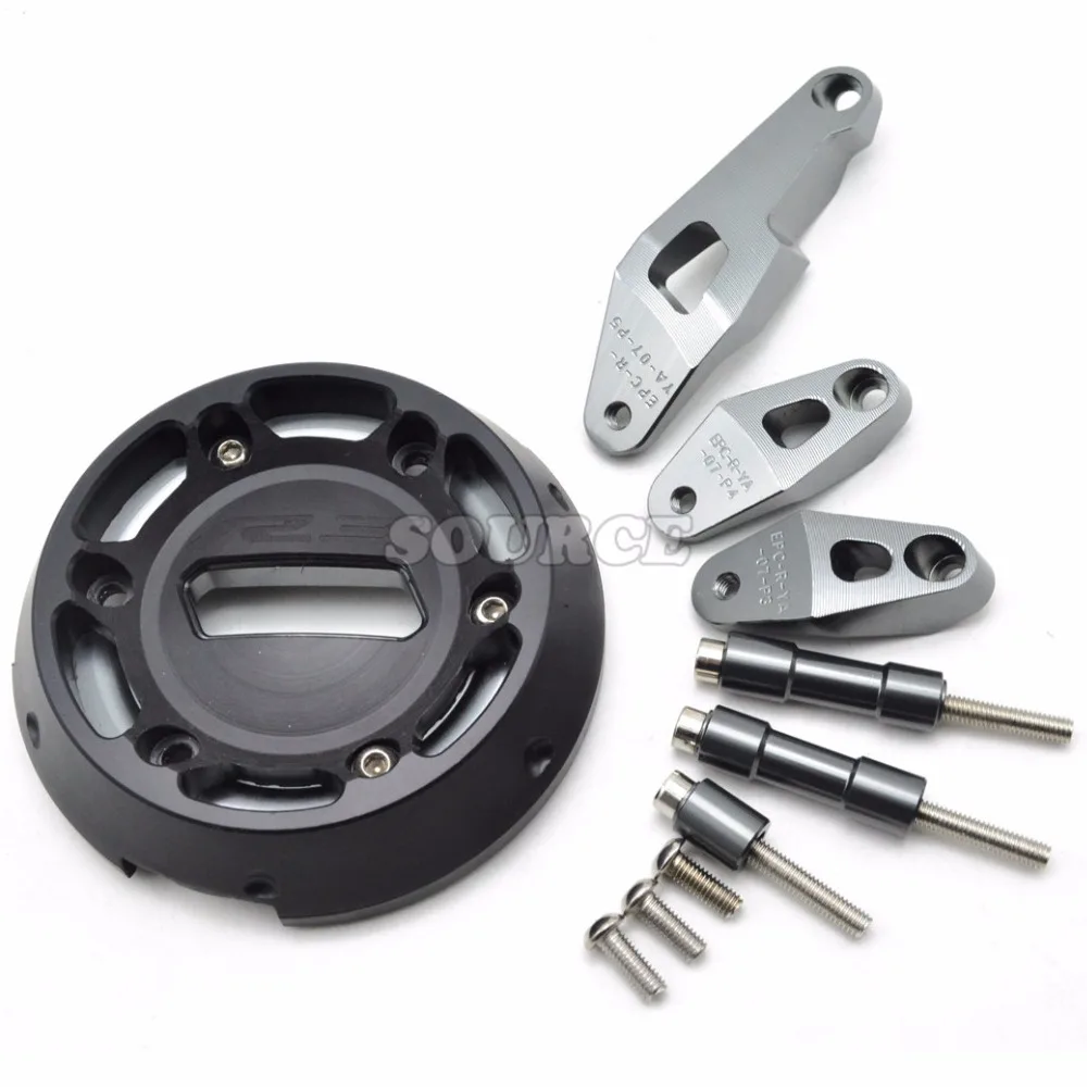 

CNC 100% brand new Aluminum motorcycle Engine Stator Cover Case Slider Protector For YAMAHA YZF-R3 YZFR3 YZF R3 2015 2016 1516