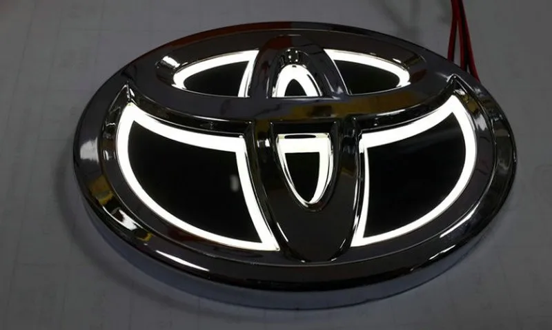 Купить 5д из светодиодов сзади автомобиля логотип лампы для РАВ4 ...