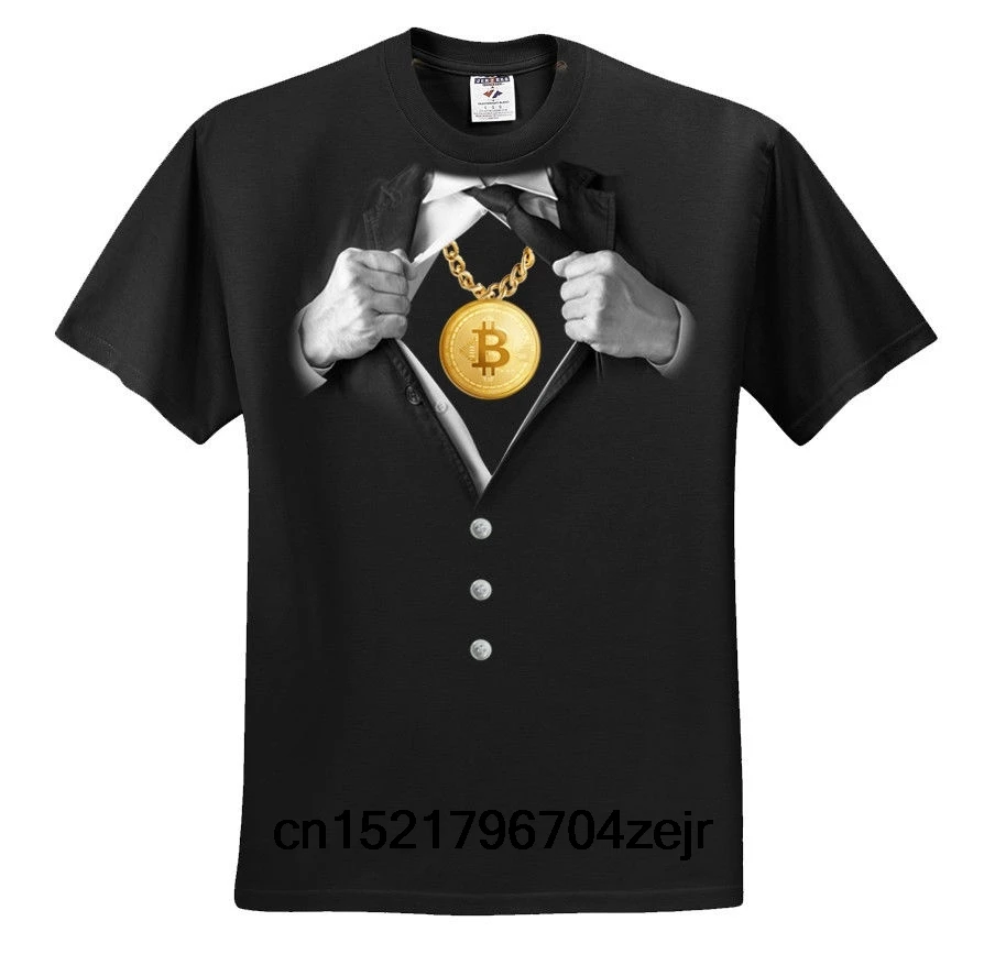

Men T shirt Bitcoin Casual Crypto Miner All Sizes Available funny t-shirt novelty tshirt women