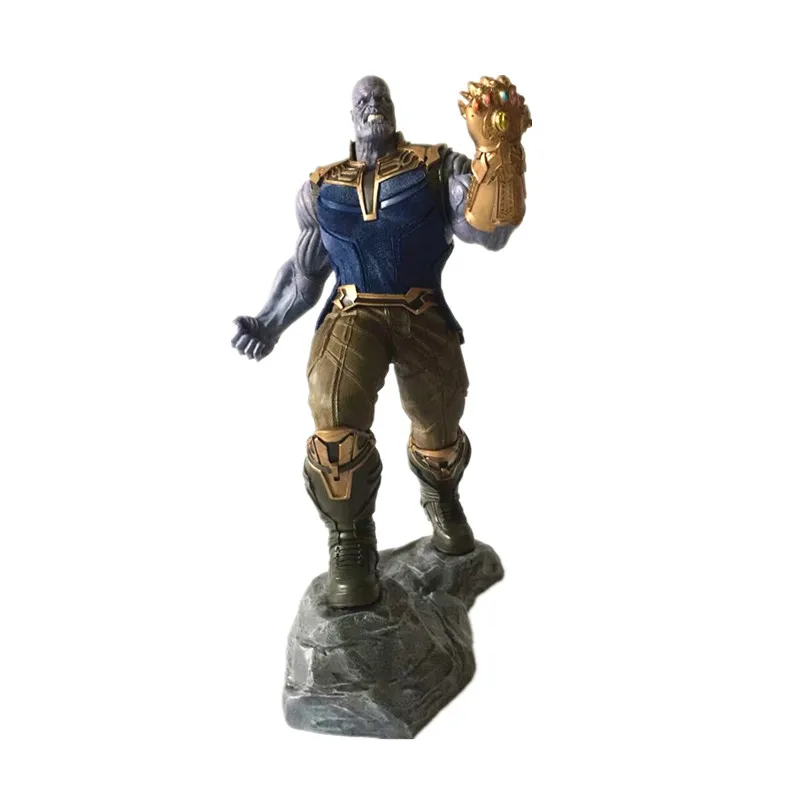 Коллекция игрушек экшн фигурки из ПВХ фильма Infinite War ARTFX Thanos 25 см|Игровые и