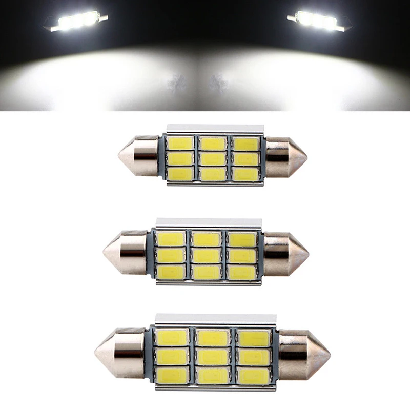 YSY100PCS автомобильный Canbus безошибочный C5W Festoon 5730 9SMD белый 4 5 W 270LM 36 мм/39 мм/41 мм