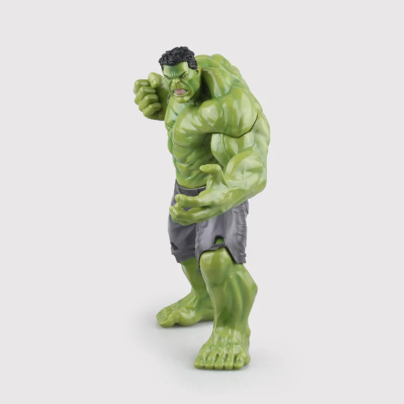 

New PVC 10'' Big Marvel Avengers Hulk Action Figure Collectable Model Muscle Man Superman Crazy Toy Top Grade Gift KB0356