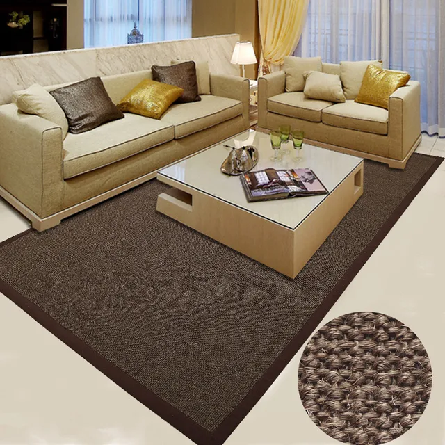 115x190cm Big Carpet Rugs Latex Backing Sisal Carpet Living Room ... 115x190cm Big Carpet Rugs Latex Backing Sisal Carpet Living Room ...